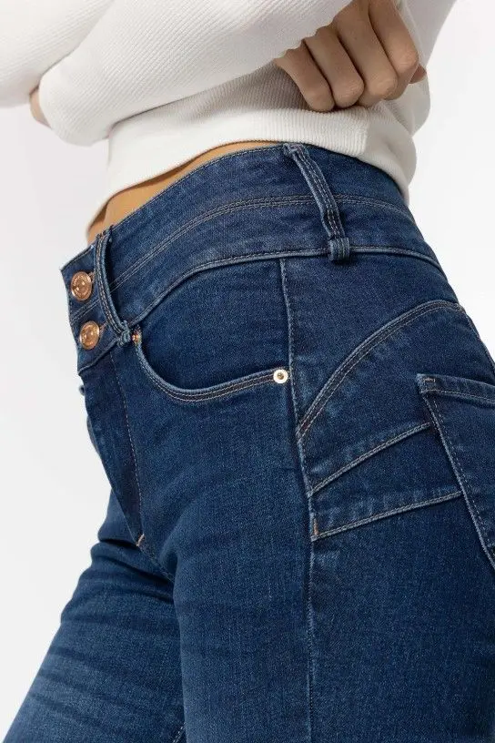 JEANS DOUBLE UP TIFFOSI AZUL OSCURO - Imagen 6