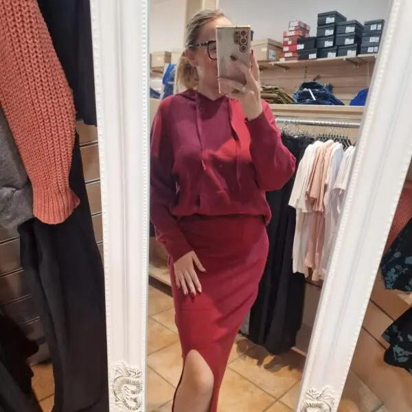 FALDA MIDI PUNTO TIFFOSI