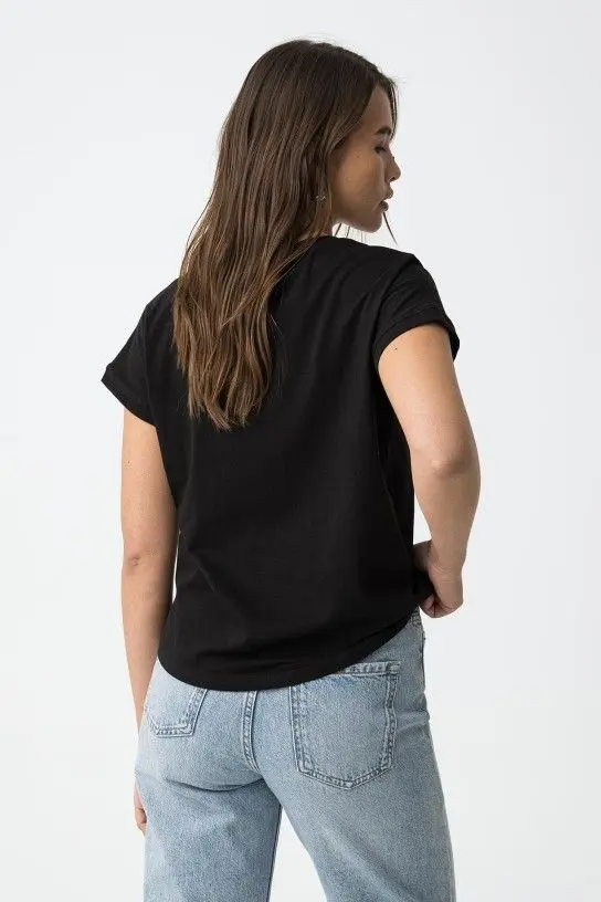 CAMISETA SYRA TIFFOSI - NEGRO - Imagen 5
