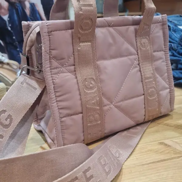 BOLSO ACOLCHADO ROSA - PEQUEÑO