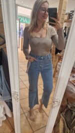 CAMISETA CORTA LICRA GRIS