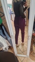 PANTALÓN ELÁSTICO BURDEOS - Imagen 3