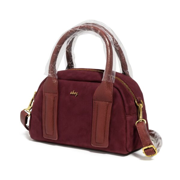 BOLSO BANDOLERA BURDEOS