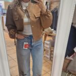 CHAQUETA BOMBER MARRÓN