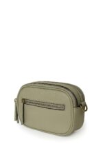 BOLSO VERDE CON CORREA ESTAMPADA - Imagen 3