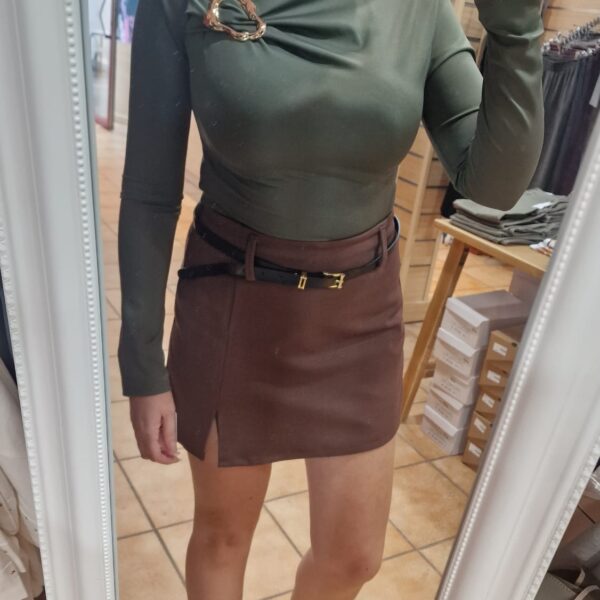 CAMISETA LICRA DETALLE – VERDE