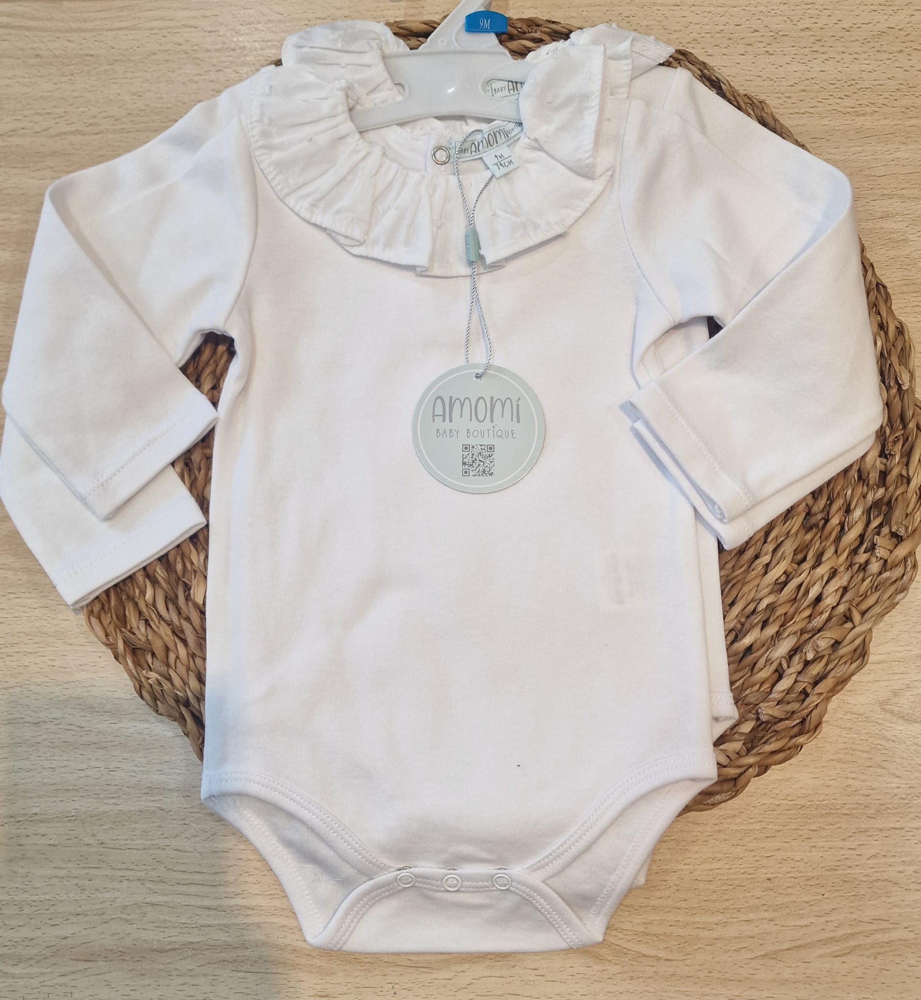 WhatsApp Image 2025-10-15 at 10.10.05 (1) PACK 2 BODYS CON CUELLO PLUMETI - Imagen 2